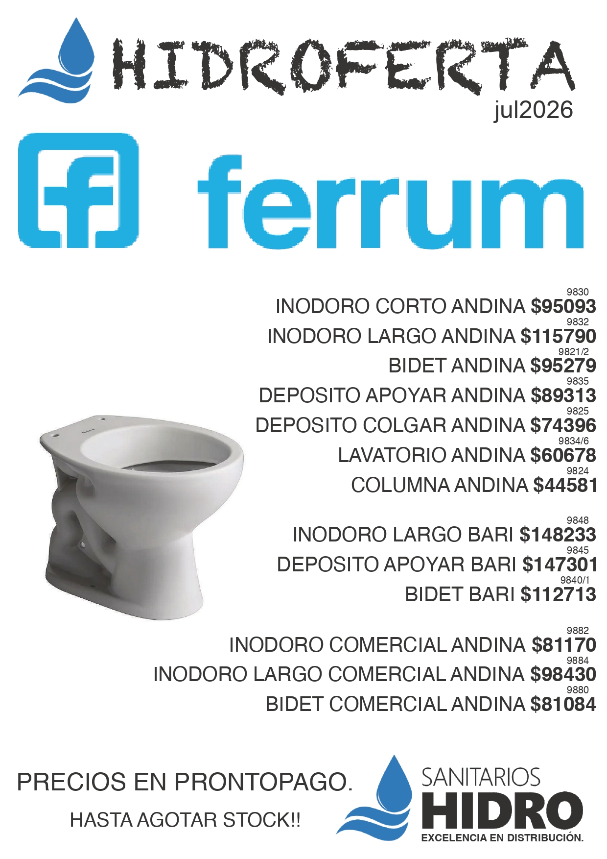 Hidroferta 28/07/2026 10:58