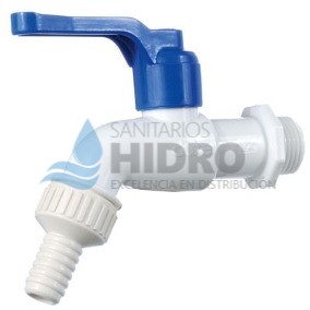 CANILLA 1/2" ESFERICA PVC DUKE