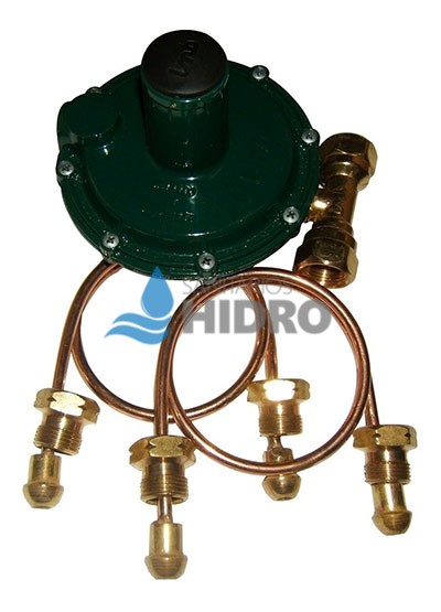 REGULADOR SUPER GAS C/2 FLEXIBLES