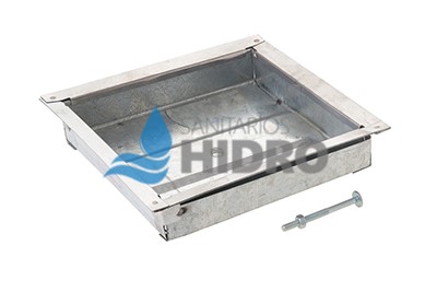 TAPACAMARA REF. BORDE ACERO 20X20