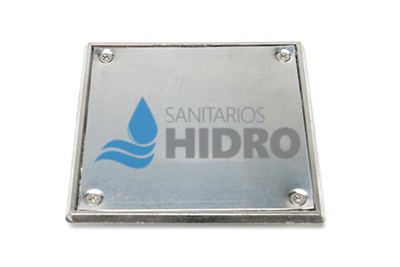 REJA PISO ACERO 10X10 CIEGA