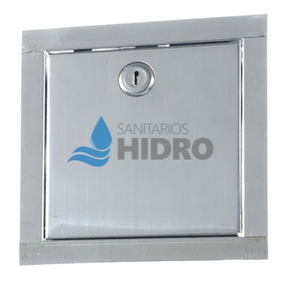 PUERTA CANILLA LLAVE 15X20 ACERO