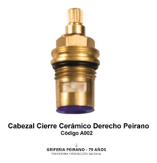 CABEZAL PEIRANO C.CERAMICO DERECHO
