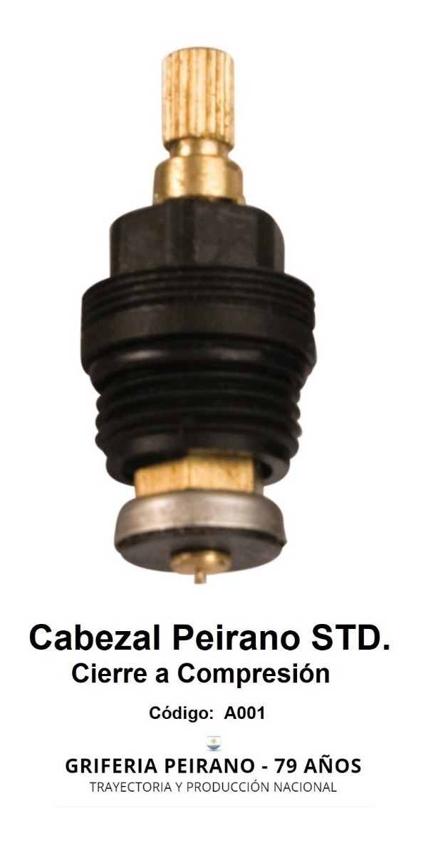 CABEZAL PEIRANO STD NO ASCENDENTE