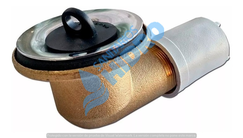 SOPAPA CODO BRONCE CON ADAPTADOR