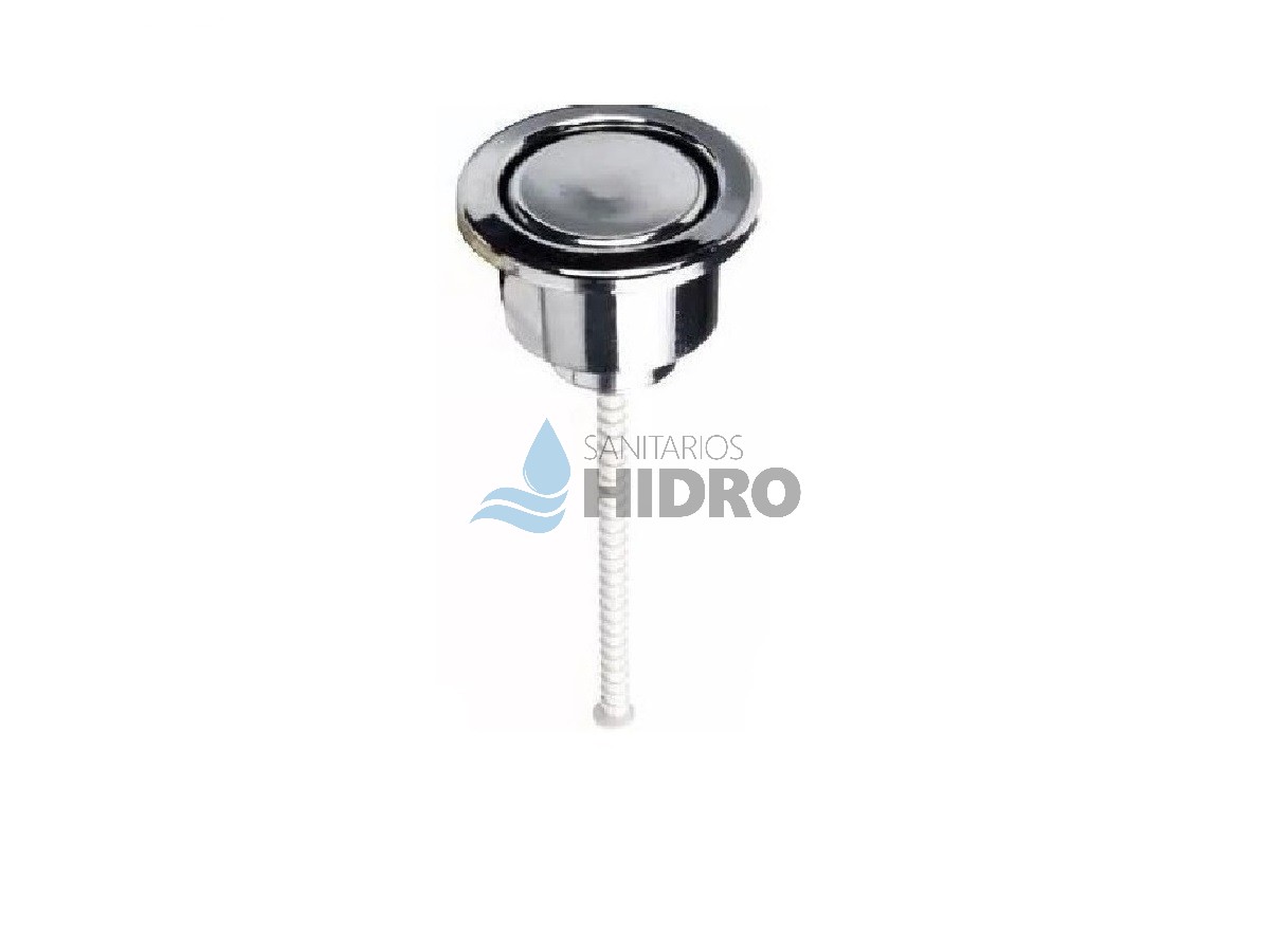 BOTON EGOPLAST CROMADO T/ROCA