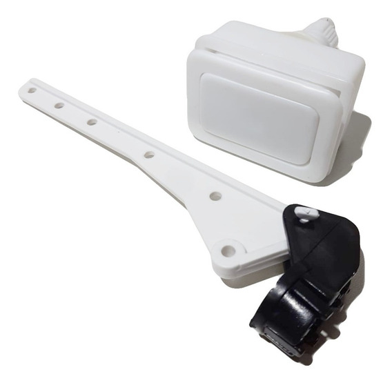 BOTON FERRUM RECTANGULAR PVC BRAZO