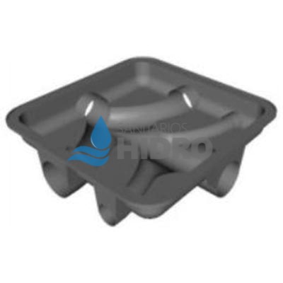 COJINETE CAMARA INSPECCION PVC GRIS