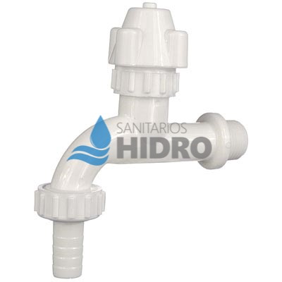 CANILLA 1/2" CON MANGA PVC P/S