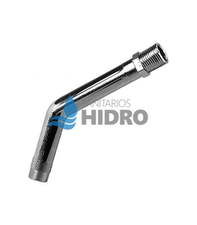 BRAZO DUCHA PVC CROMO