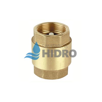 VALVULA RETENCION BRONCE 1 1/4" TG