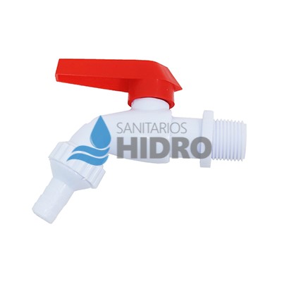 CANILLA 1/2" ESFERICA PVC LATYN