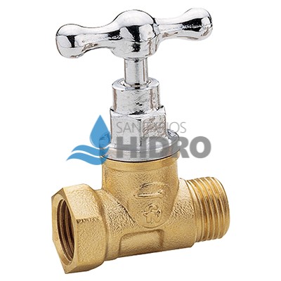 LLAVE PASO 1/2" HIERRO M-H