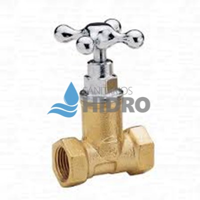 LLAVE PASO 1/2" HIERRO H-H