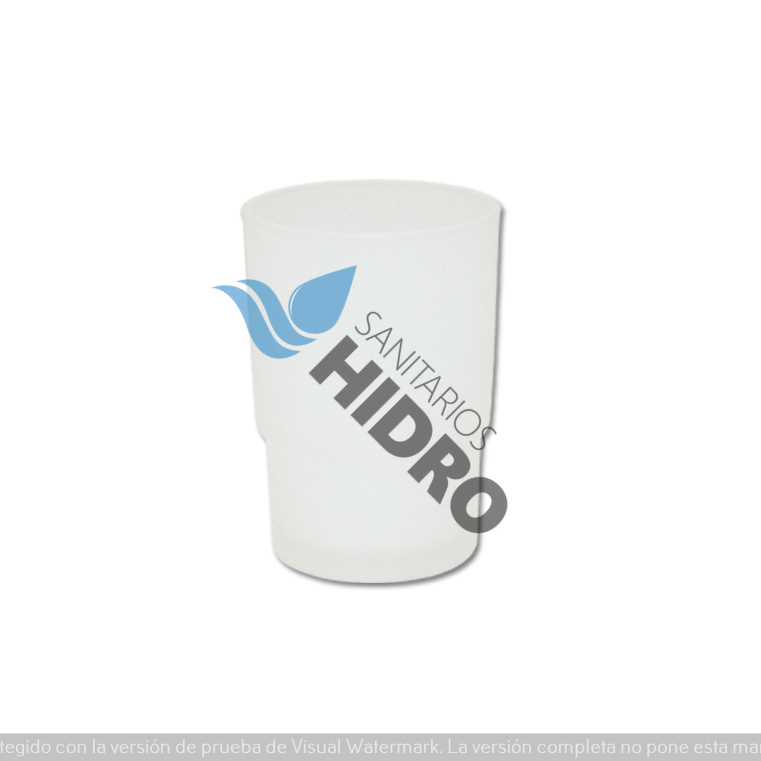 VASO PORTA CEPILLO VIDRIO DACCORD