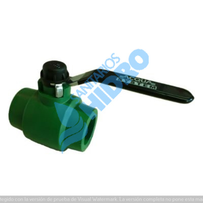 VALVULA ACQUA SYSTEM C/MANIJA 20