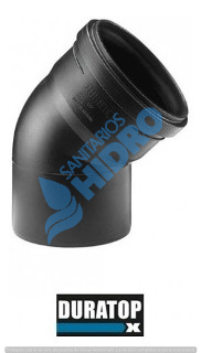 CODO DURATOP 40 A 45º M-H