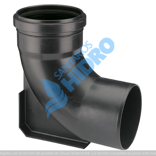 CURVA DURATOP 110 A 87º CON BASE
