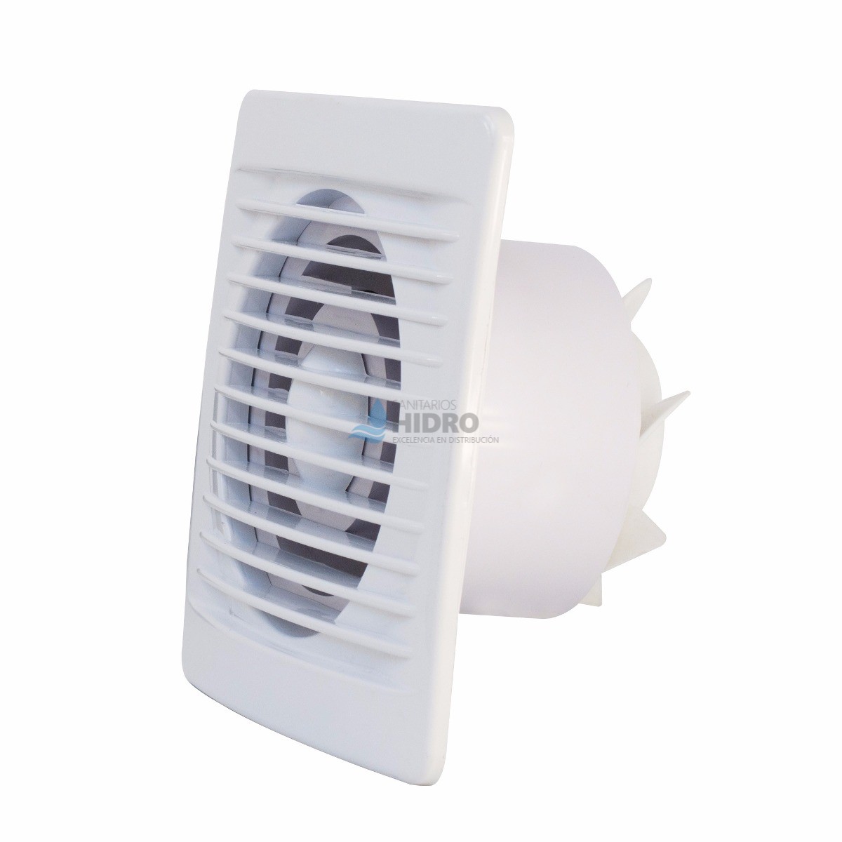 EXTRACTOR D/AIRE P/BAÑO 4" BLANCO