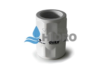 VALVULA RETENCION PVC 11/2"S/C DUKE