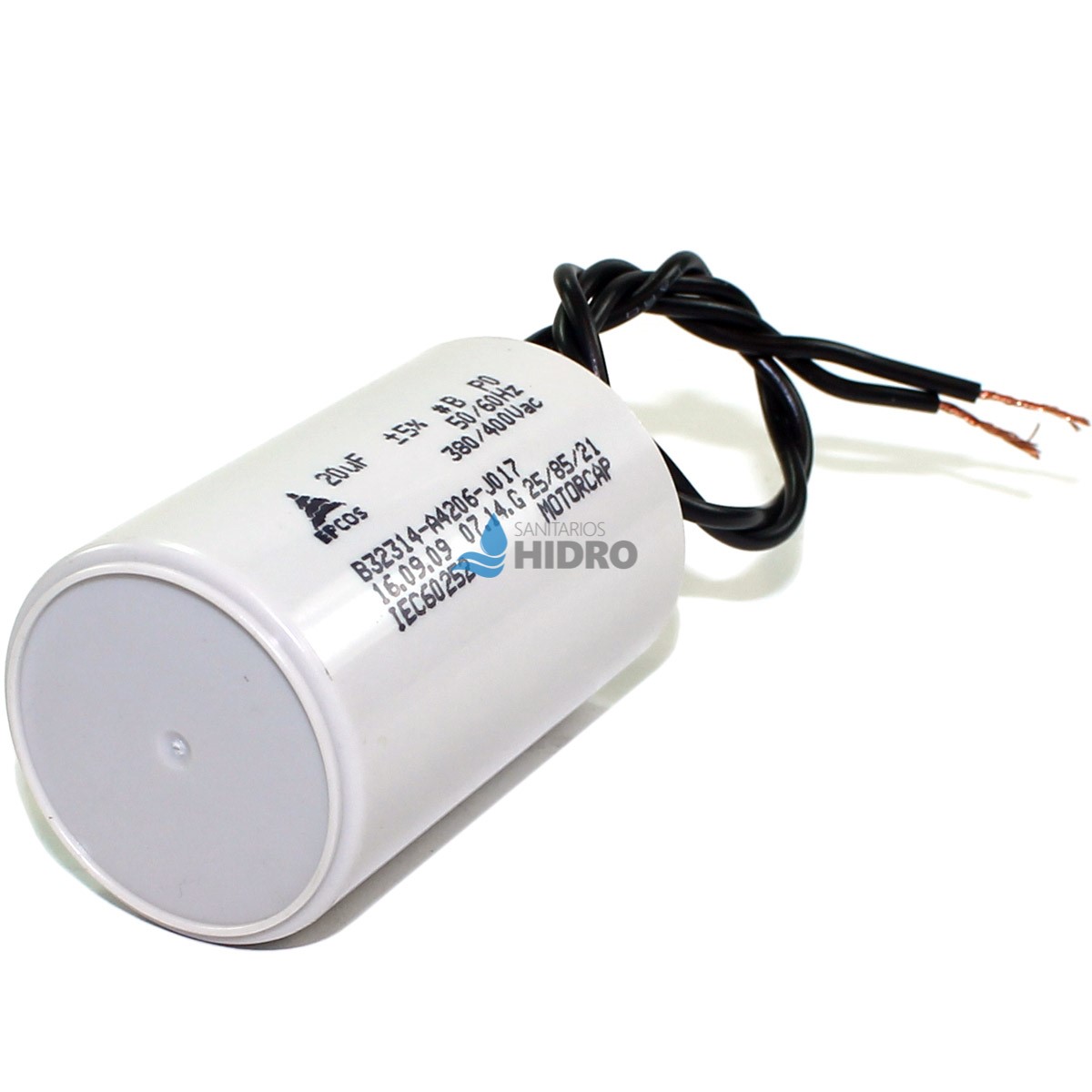 CAPACITOR P/ 20 UF PLUVIUS