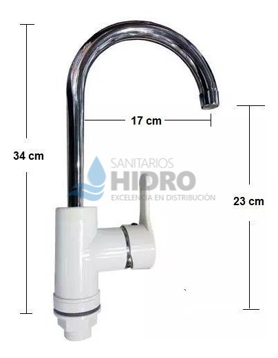 MESADA MOZART MONOCOMANDO PVC NEGRA