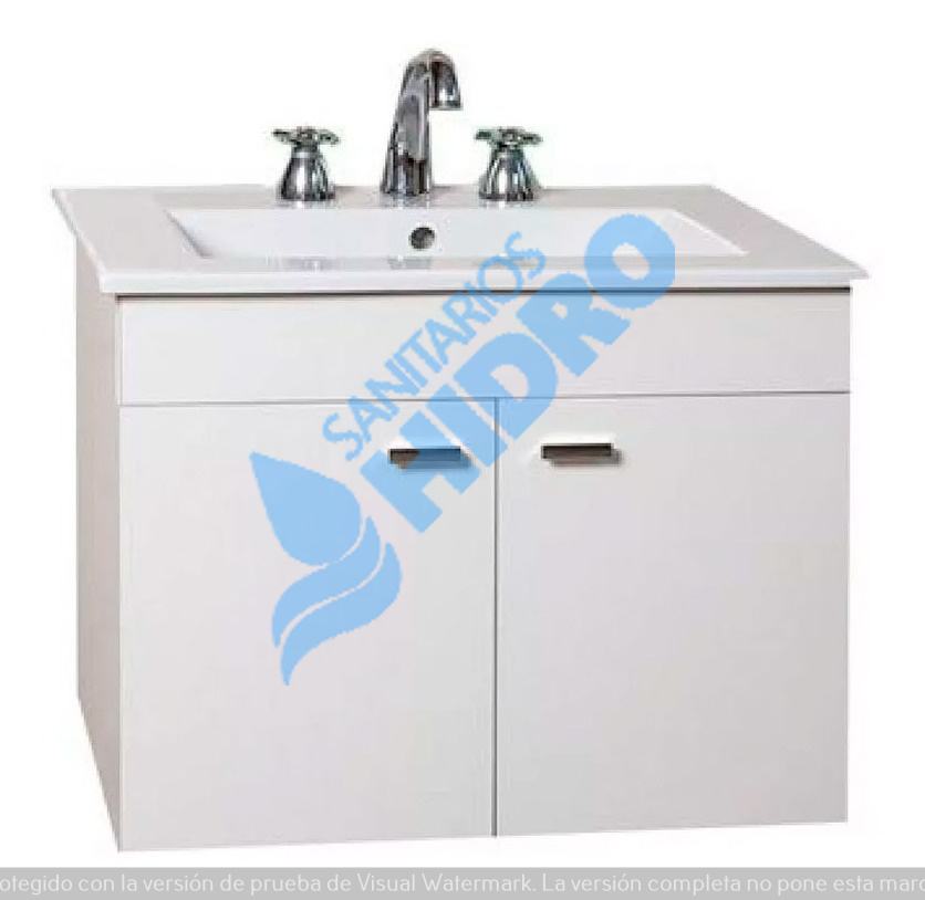 VANITORY NIZA BLANCO COLGAR 62CM 3A