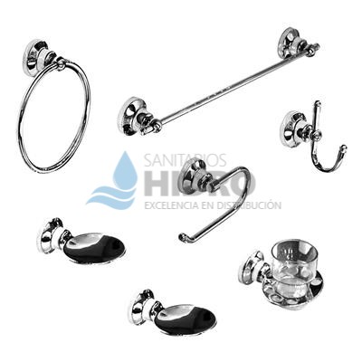ACCESORIOS BRONCE 5 PIEZ. FOCET