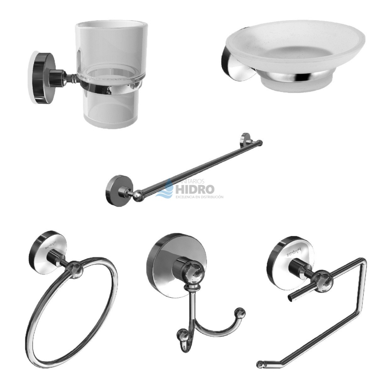 ACCESORIOS HYDROS VIVA KISS 6PZS