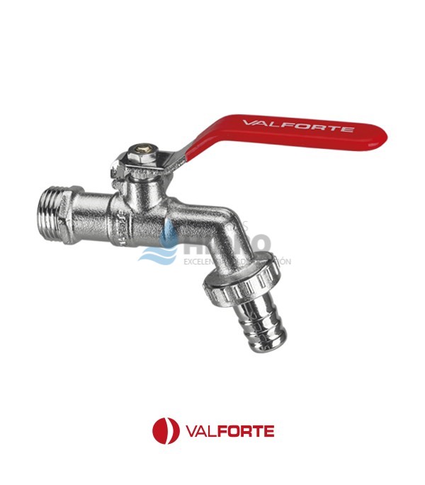 CANILLA 1/2" BRONCE CROMO VALFORTE