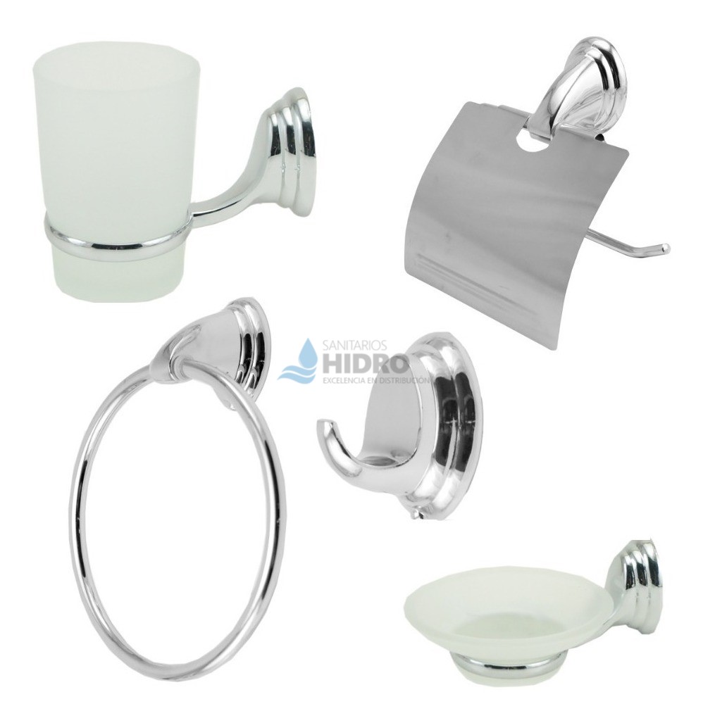 ACCESORIOS DACCORD ETNA 5 PIEZ CROM