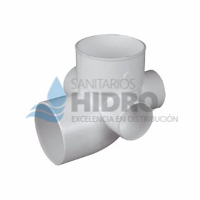 CODO PVC 100 CON 2 ACOMETIDAS 60/63