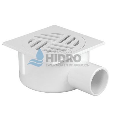 RECEPTACULO PVC 10X10 REJA PLASTICA