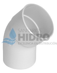 CURVA PVC 40 A 45°