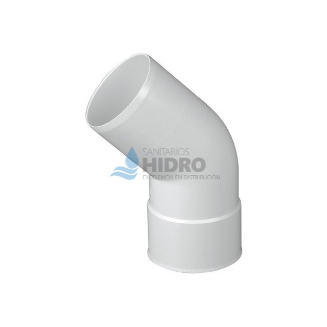 CURVA PVC 110 A 45° LINEA 110