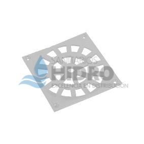 REJILLA PARA PILETA PATIO 10X10 PVC