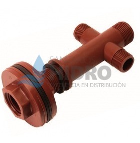 COLECTOR PPN EN CRUZ 1" X 1"