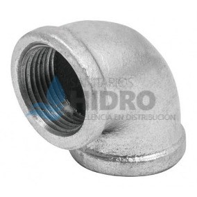CODO GALVANIZADO 2" H-H