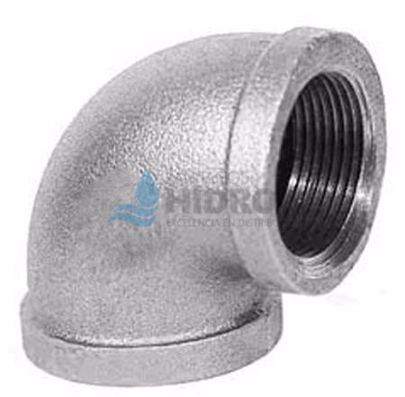 CODO GALVANIZADO 2" M-H