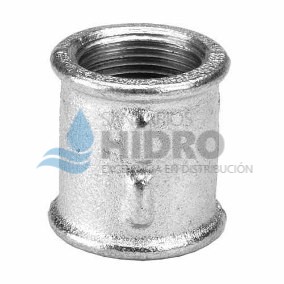 CUPLA GALVANIZADO 1"