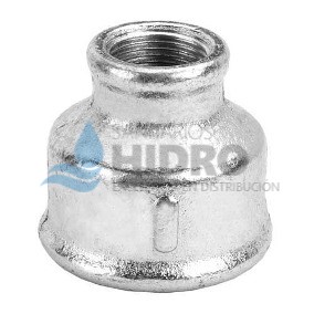 CUPLA GALVANIZADO 1" X 1/2"