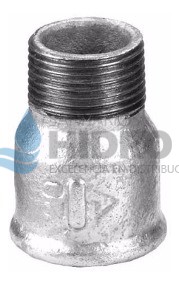 CUPLA GALVANIZADO 1" M-H