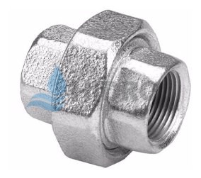 UNION DOBLE GALVANIZADO 1"