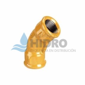 CURVA EPOXI 1" A 45° H-H