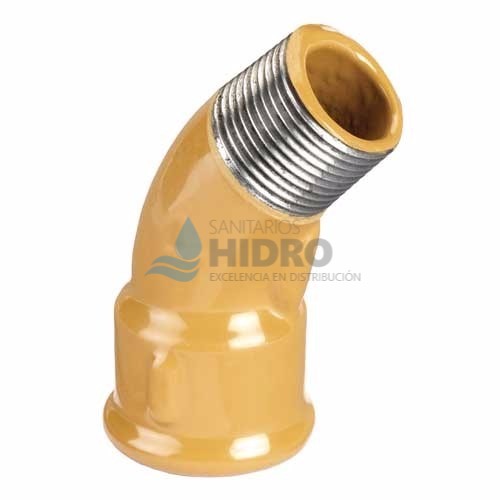 CURVA EPOXI 1" A 45° M-H