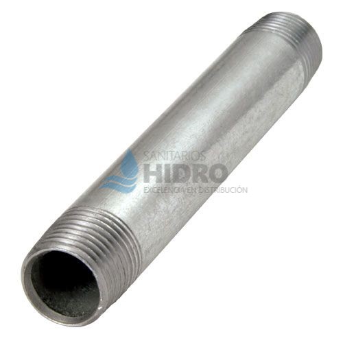 NIPLE GALVANIZADO 1/2" X 40 CM.