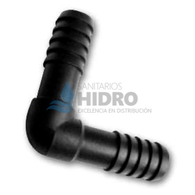 ESPIGA DOBLE CODO 1"