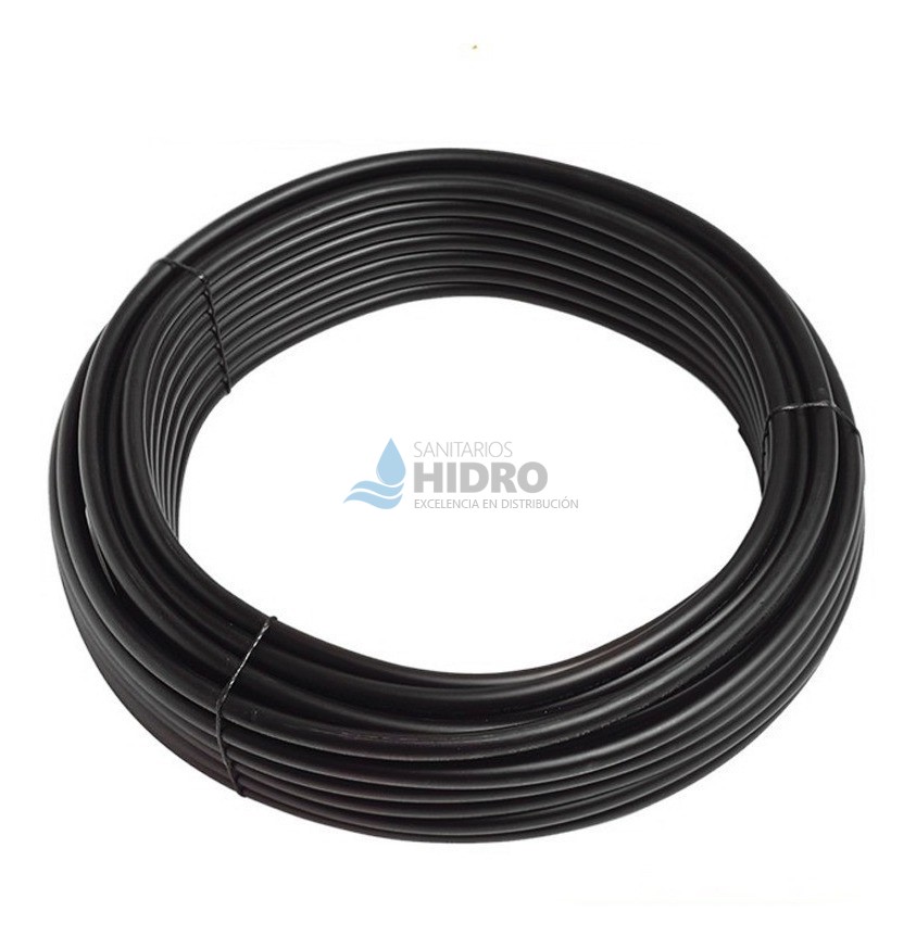 TUBO POLIET K6 ROLLO 1" 100MTS