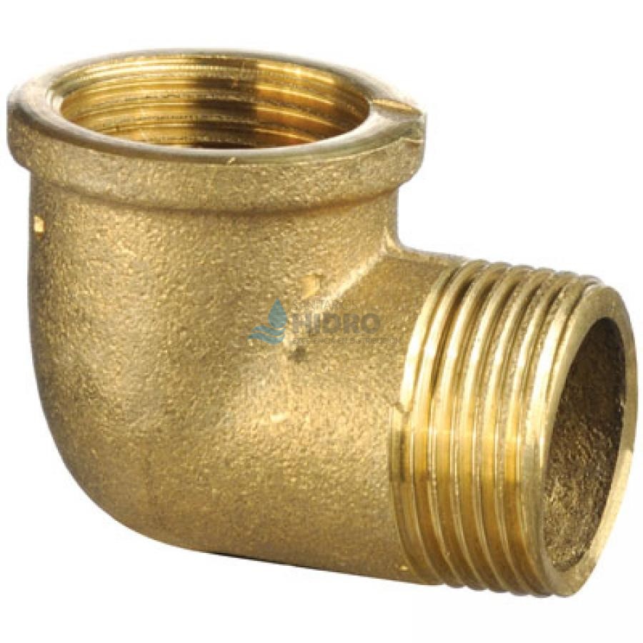 CODO BRONCE 1" M-H