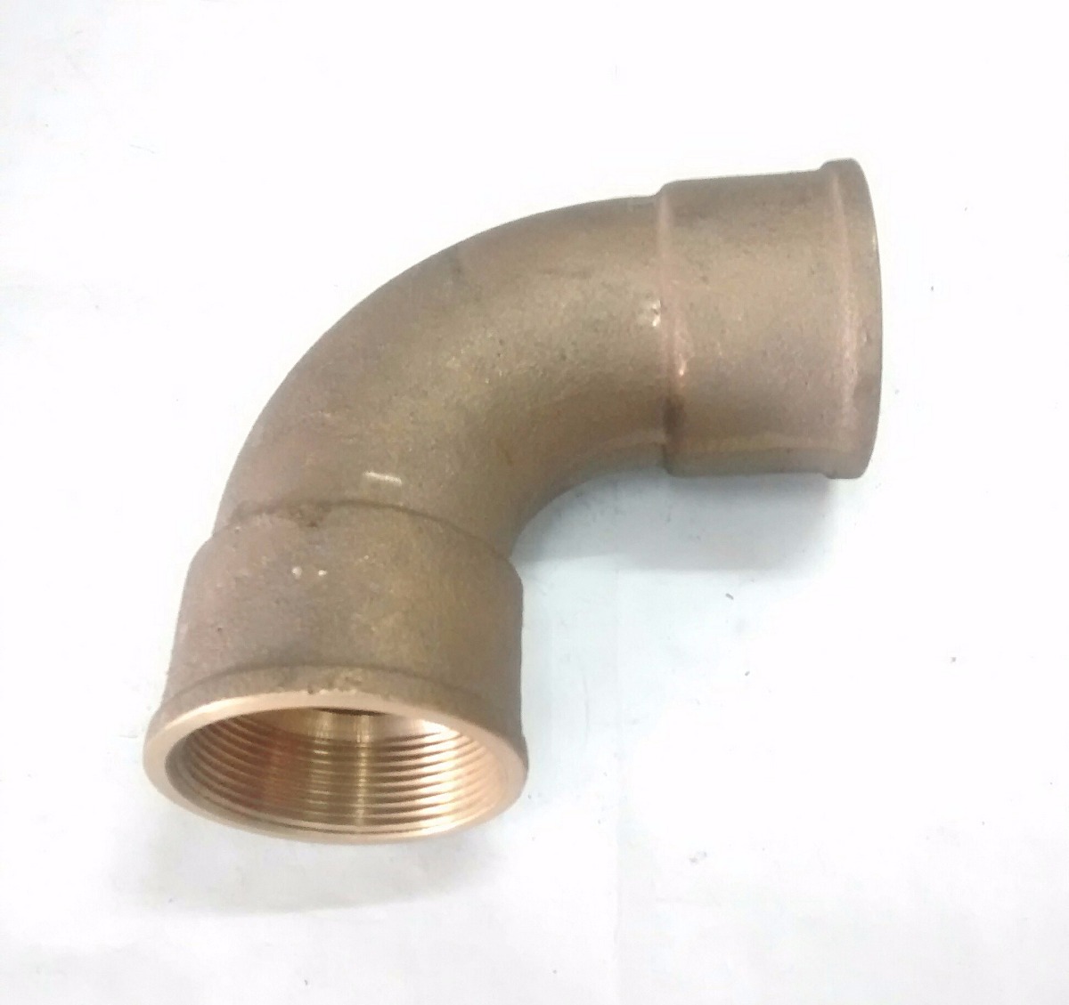 CURVA BRONCE 1" H-H 90°